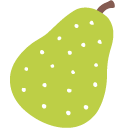 Pear emoji, Google, Blob, 2017