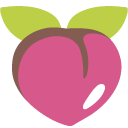 Peach emoji, Google, Blob, 2017