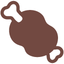 Meat on Bone emoji, Google, Blob, 2017