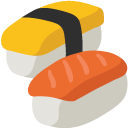 Sushi emoji, Google, Blob, 2017