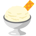 Ice Cream emoji, Google, Blob, 2017