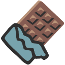 Chocolate Bar emoji, Google, Blob, 2017