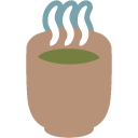 Teacup Without Handle emoji, Google, Blob, 2017