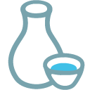 Sake emoji, Google, Blob, 2017