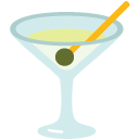 Cocktail Glass emoji, Google, Blob, 2017
