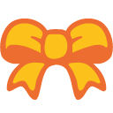 Ribbon emoji, Google, Blob, 2017