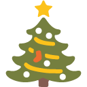 Christmas Tree emoji, Google, Blob, 2017