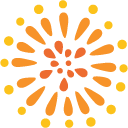 Fireworks emoji, Google, Blob, 2017