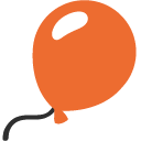 Balloon emoji, Google, Blob, 2017