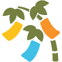 Tanabata Tree emoji, Google, Blob, 2017