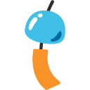 Wind Chime emoji, Google, Blob, 2017