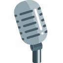 Studio Microphone emoji, Google, Blob, 2017
