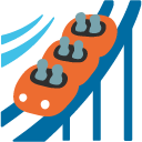 Roller Coaster emoji, Google, Blob, 2017