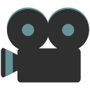 Movie Camera emoji, Google, Blob, 2017