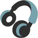 Headphone emoji, Google, Blob, 2017