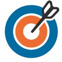 Bullseye emoji, Google, Blob, 2017