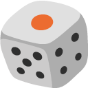 Game Die emoji, Google, Blob, 2017