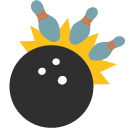 Bowling emoji, Google, Blob, 2017