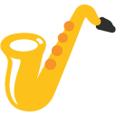 Saxophone emoji, Google, Blob, 2017