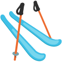 Skis emoji, Google, Blob, 2017