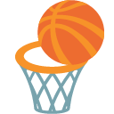 Basketball emoji, Google, Blob, 2017