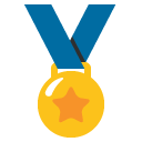 Sports Medal emoji, Google, Blob, 2017