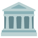 Classical Building emoji, Google, Blob, 2017