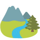National Park emoji, Google, Blob, 2017