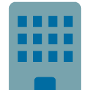 Office Building emoji, Google, Blob, 2017