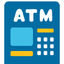 Atm Sign emoji, Google, Blob, 2017