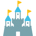 Castle emoji, Google, Blob, 2017