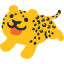 Leopard emoji, Google, Blob, 2017