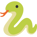 Snake emoji, Google, Blob, 2017