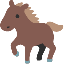 Horse emoji, Google, Blob, 2017