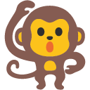 Monkey emoji, Google, Blob, 2017