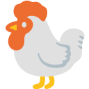 Rooster emoji, Google, Blob, 2017