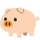 Pig emoji, Google, Blob, 2017