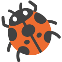 Lady Beetle emoji, Google, Blob, 2017
