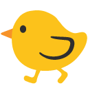 Baby Chick emoji, Google, Blob, 2017