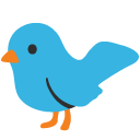 Bird emoji, Google, Blob, 2017
