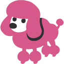 Poodle emoji, Google, Blob, 2017