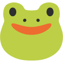 Frog emoji, Google, Blob, 2017