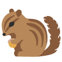 Chipmunk emoji, Google, Blob, 2017