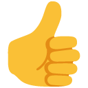 Thumbs Up emoji, Google, Blob, 2017