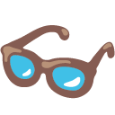 Glasses emoji, Google, Blob, 2017