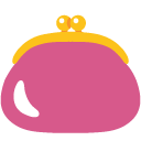 Purse emoji, Google, Blob, 2017