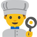 Man Cook emoji, Google, Blob, 2017
