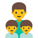 Family Man, Boy, Boy emoji, Google, Blob, 2017