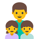 Family Man, Girl, Boy emoji, Google, Blob, 2017