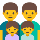 Family Man, Man, Girl, Boy emoji, Google, Blob, 2017